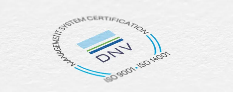 DNV Zertifzierungszeichen