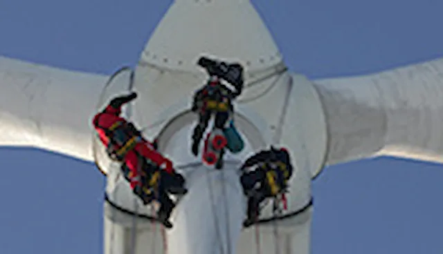 Inspektion von Windenergieanlagen