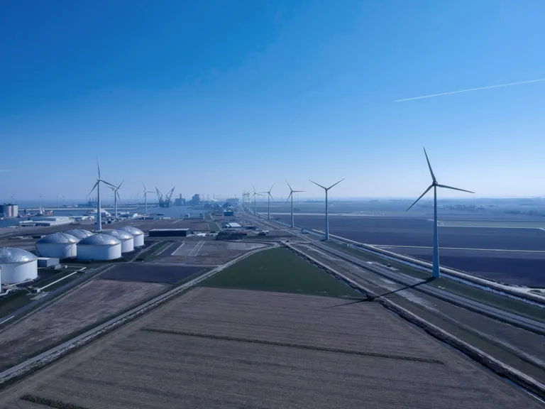 wind and storage