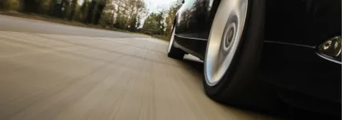 Side view of car