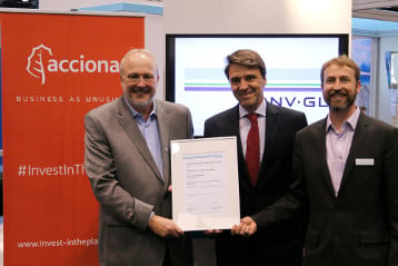 ACCONIA energy storage certificate handover