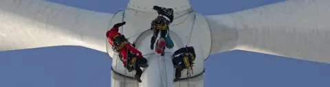 Inspektion von Windenergieanlagen