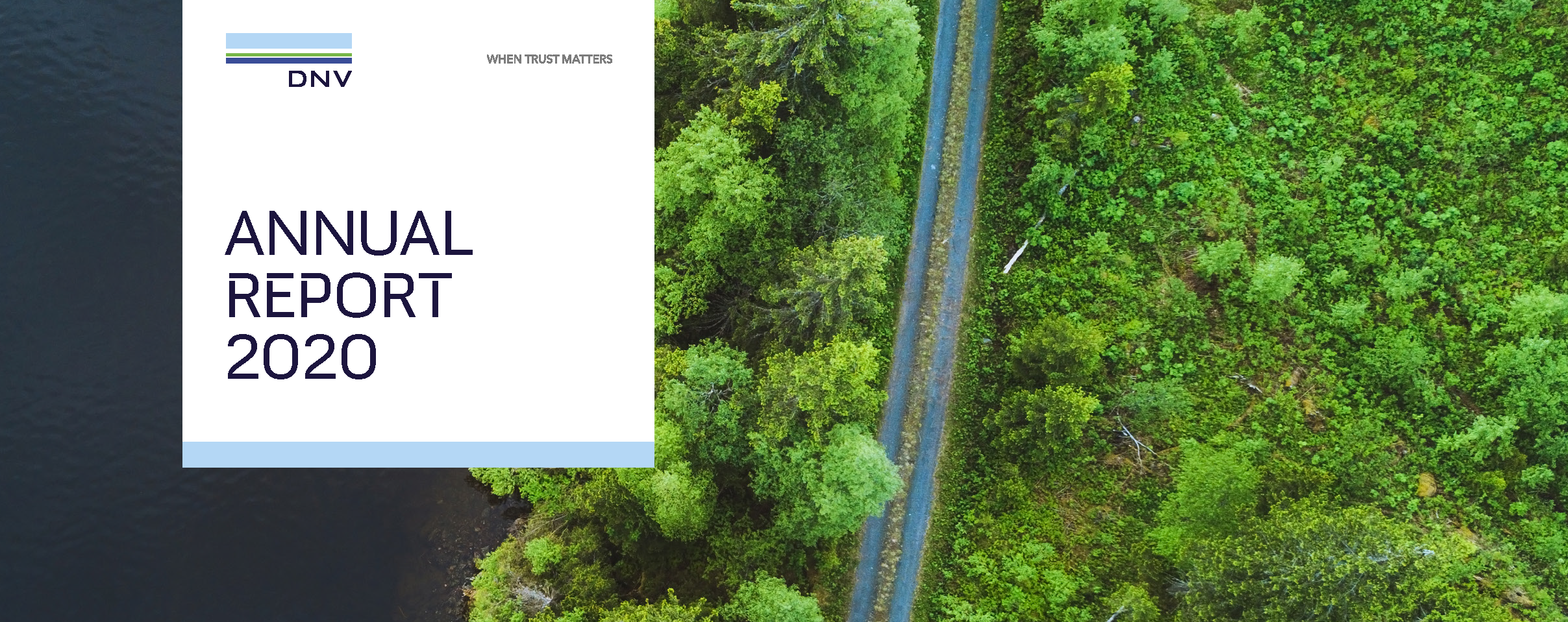 DNV Annual report 2020 cover