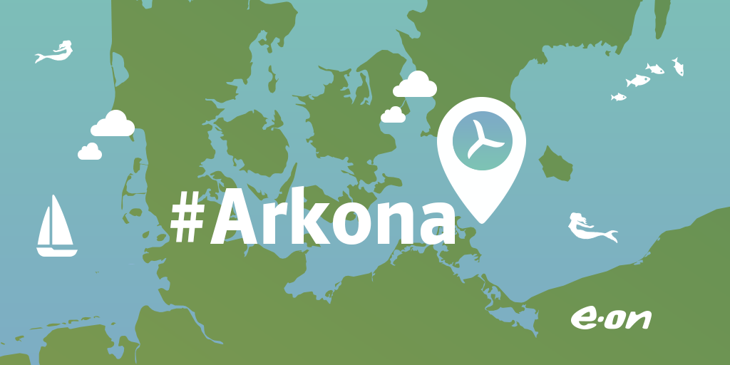 Arkona Offshore Windpark Location Map