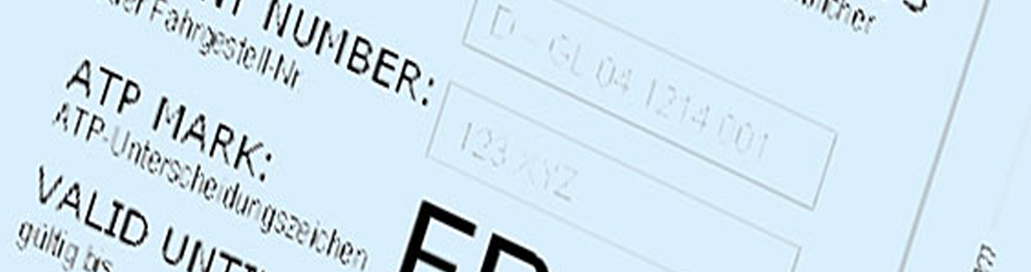 ATP-Zulassungsschild