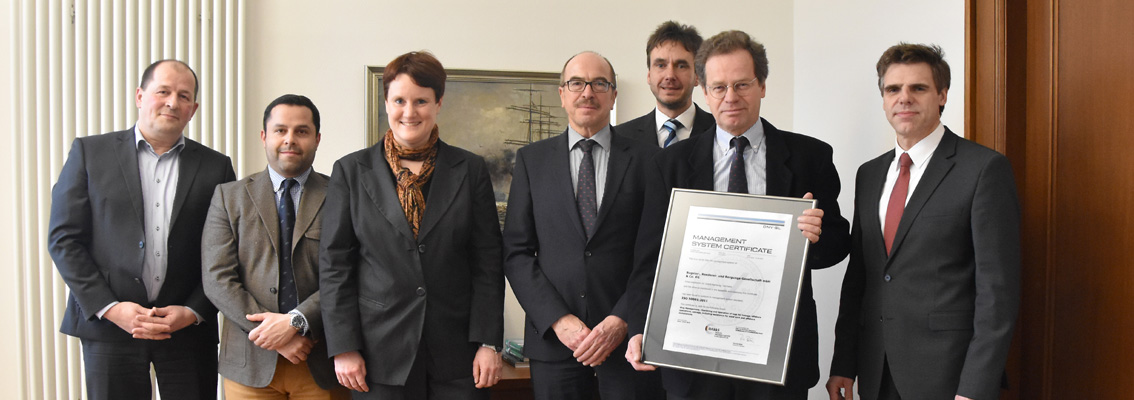 DNV GL zeichnet Energiemanagementsystem der Reederei Bugsier nach ISO 50001 Standard aus
