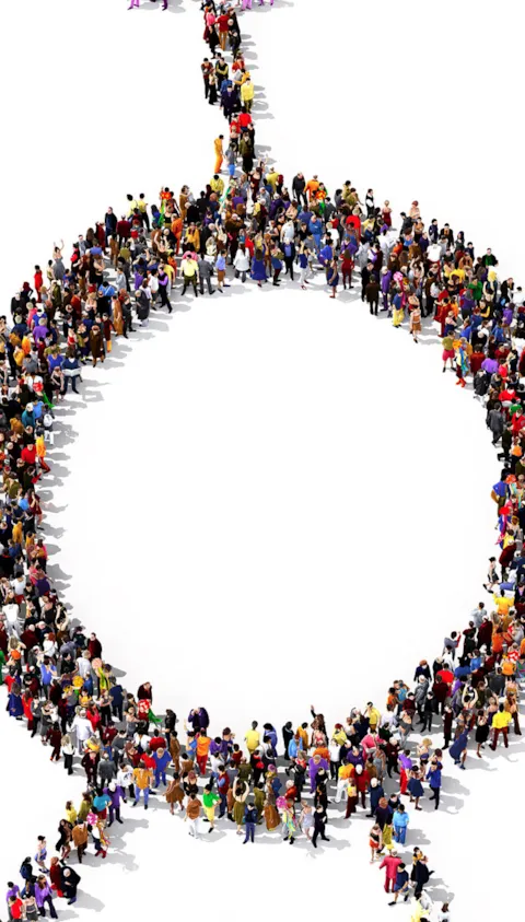 People from above