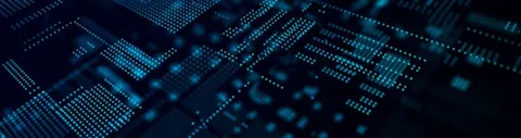 Digitaler Hintergrund mit KI-Konzept