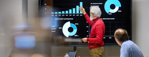 Auditor erklärt den PDCA-Zyklus