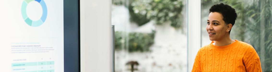 Ein ISO-Auditor während eines Trainings