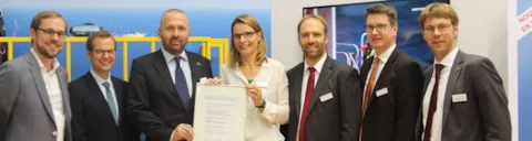 Certificate handover DanTysk