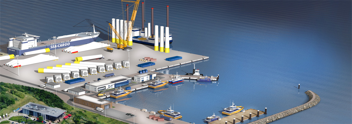 CTV Hafen Luftbild Arkona PM