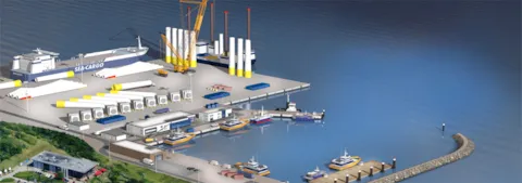 CTV Hafen Luftbild Arkona PM