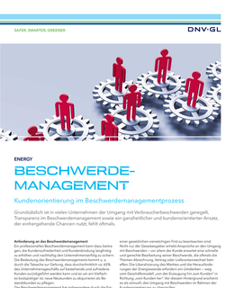 Beschwerdemanagement