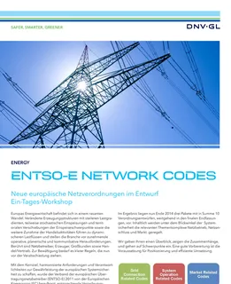 ENTSO-E Network Codes