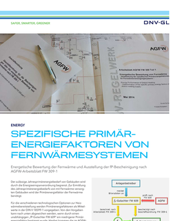 Spezifische Primärenergiefaktoren von Fernwärmwsystemen