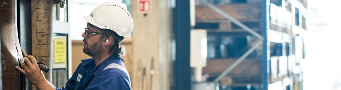 Incident investigation - surveyor at work