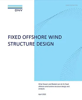 Fixed offshore wind structure design whitepaper