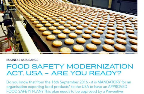 Food Safety Modernization Act
