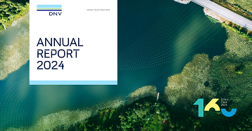 DNV Annual report cover 2024
