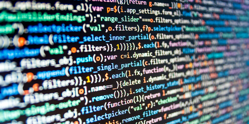 Programmcode mit Anzeige