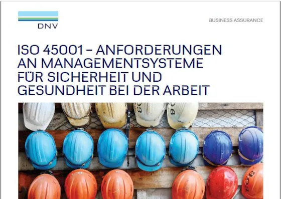 Überblick zur ISO 45001 