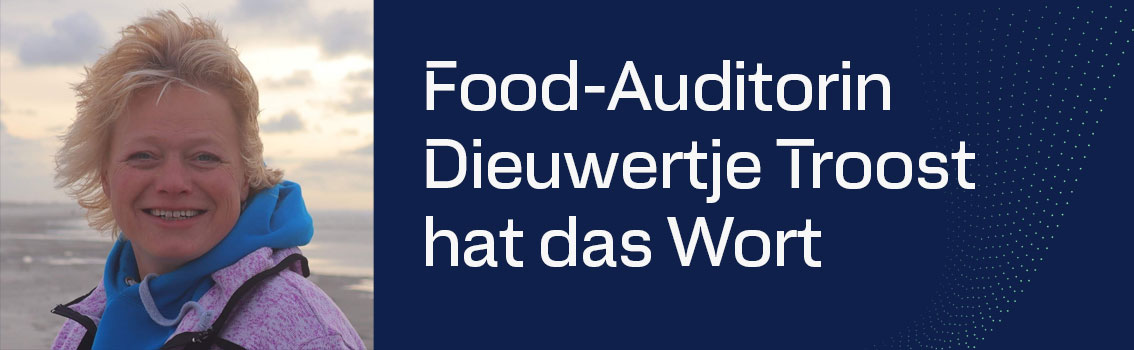 Food-Auditorin Dieuwertje Troost hat das Wort