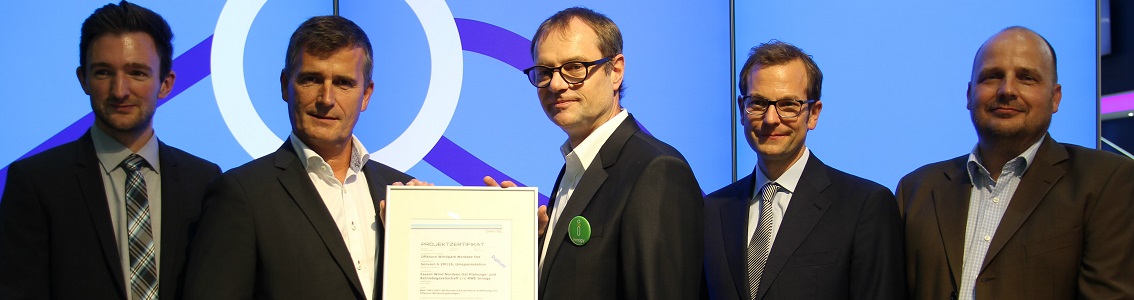 Nordsee Ost project certificate