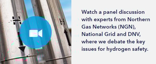 Watch our panel discussion with experts from Northern Gas Networks (NGN), National Grid and DNV, where we debate the key issues for hydrogen safety