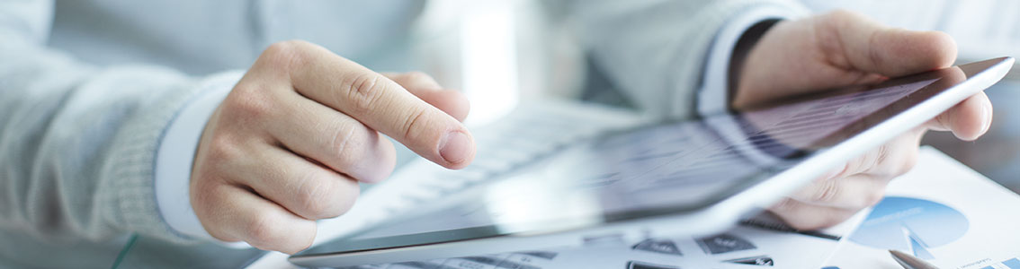 tablet hands