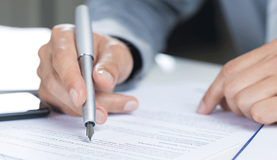 Vertragsrelevante Dokumente