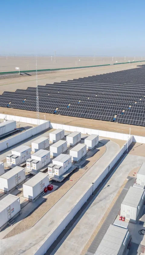 Bild einer Solaranlage